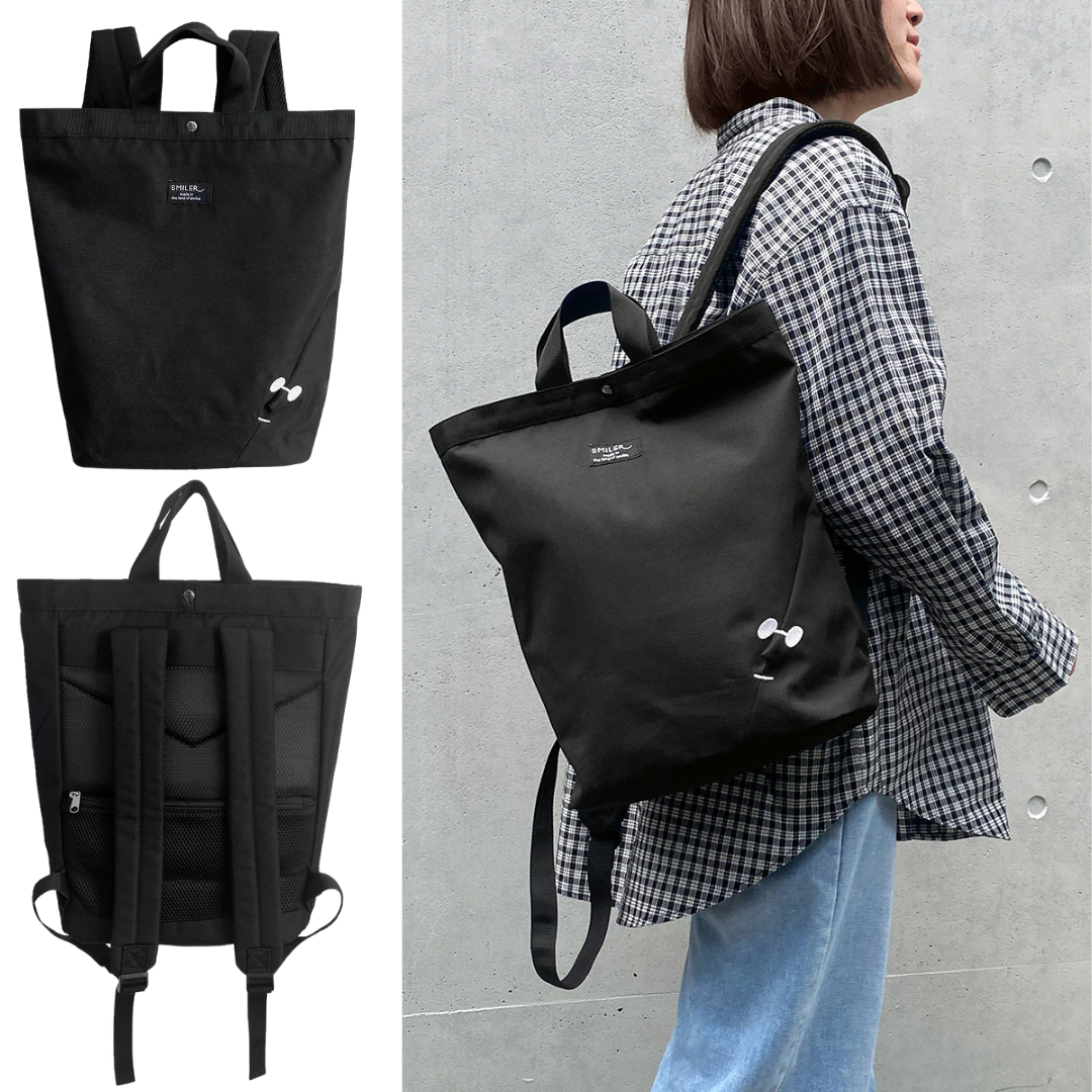 SMILER|Mr. Backpack(ミスター・バックパック)2‑Way リュック【全4色】
