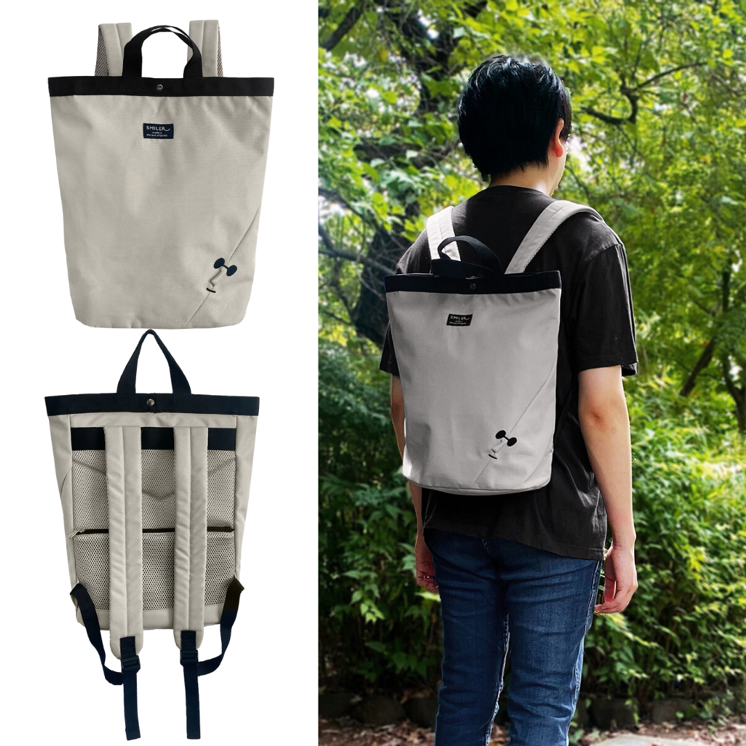 SMILER|Mr. Backpack(ミスター・バックパック)2‑Way リュック【全4色】
