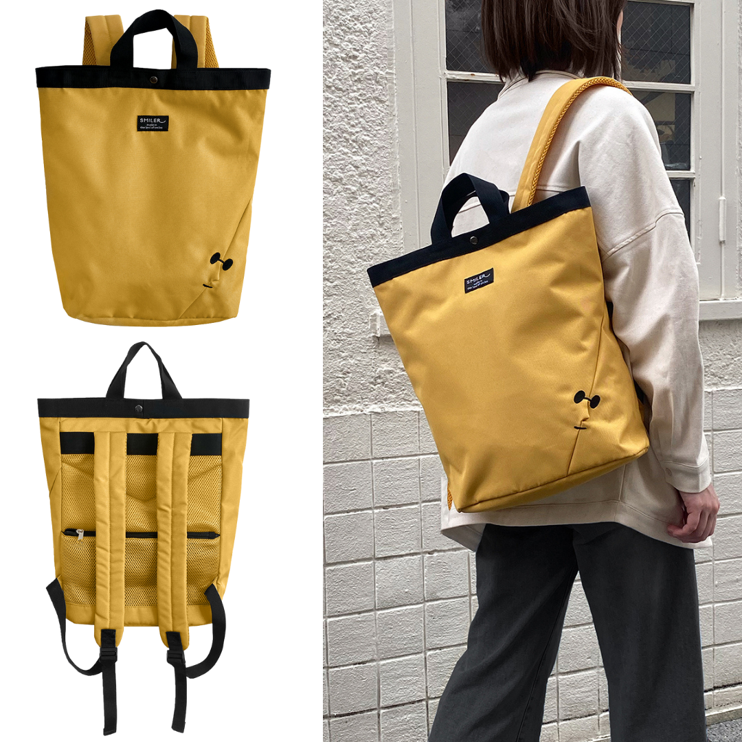 SMILER|Mr. Backpack(ミスター・バックパック)2‑Way リュック【全4色】